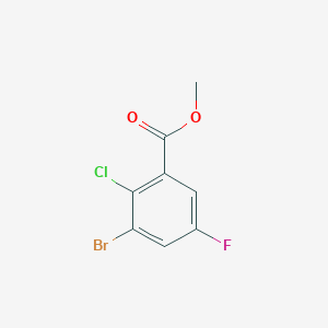 Methyl 3-bromo-2-chloro-5-fluorobenzoate