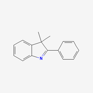 3H-Indole, 3,3-dimethyl-2-phenyl-