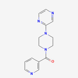 [4-(Pyrazin-2-yl)piperazin-1-yl](pyridin-3-yl)methanone