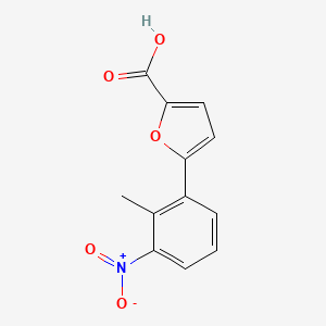 5-(2-Methyl-3-nitrophenyl)furan-2-carboxylic acid