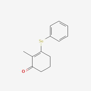 2-Methyl-3-(phenylselanyl)cyclohex-2-en-1-one