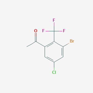 3'-Bromo-5'-chloro-2'-(trifluoromethyl)acetophenone