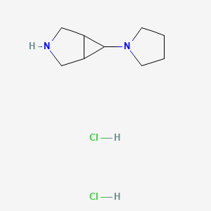 6-(Pyrrolidin-1-yl)-3-azabicyclo[3.1.0]hexane dihydrochloride