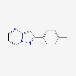 molecular formula C13H11N3 B1413544 2-(4-Methylphenyl)pyrazolo[1,5-a]pyrimidine CAS No. 2034157-38-3