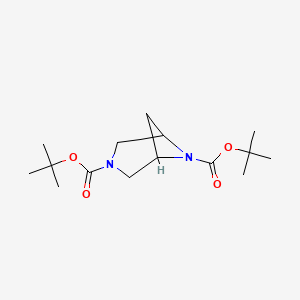 3,6-Di-tert-butyl 3,6-diazabicyclo[3.1.1]heptane-3,6-dicarboxylate