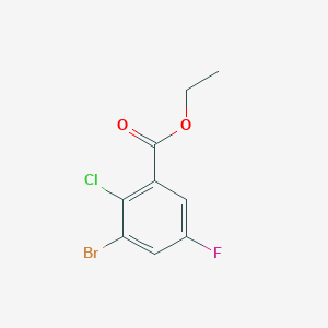 Ethyl 3-bromo-2-chloro-5-fluorobenzoate