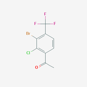 3'-Bromo-2'-chloro-4'-(trifluoromethyl)acetophenone