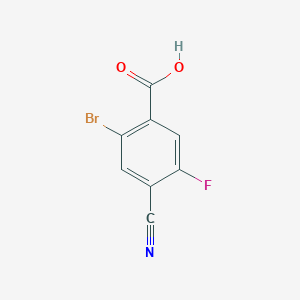 2-Bromo-4-cyano-5-fluorobenzoic acid