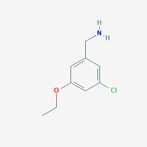 (3-Chloro-5-ethoxyphenyl)methanamine
