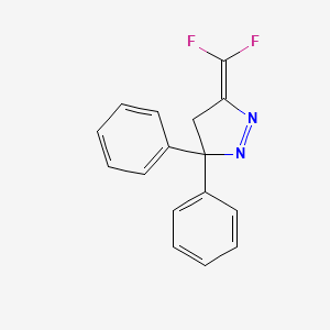 5-(Difluoromethylidene)-3,3-diphenyl-4,5-dihydro-3H-pyrazole