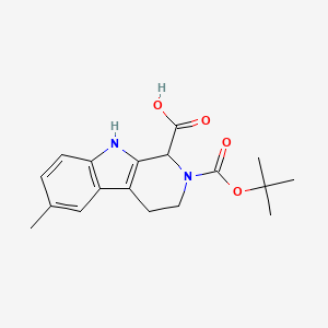 2-(tert-Butoxycarbonyl)-6-methyl-2,3,4,9-tetrahydro-1h-beta-carboline-1-carboxylic acid