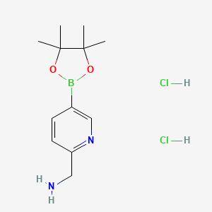 6-(Aminomethyl)pyridine-3-boronic acid pinacol ester dihydrochloride