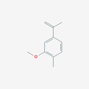 molecular formula C11H14O B14136361 2-Methoxy-1-methyl-4-(prop-1-en-2-yl)benzene CAS No. 3794-96-5