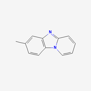 molecular formula C12H10N2 B14136362 7-Methylbenzo[4,5]imidazo[1,2-a]pyridine 