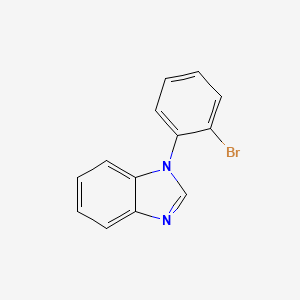 molecular formula C13H9BrN2 B14136370 1-(2-Bromophenyl)-1H-benzimidazole CAS No. 1198007-13-4