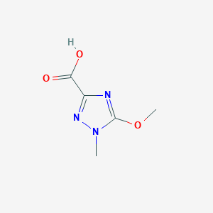 5-methoxy-1-methyl-1H-1,2,4-triazole-3-carboxylic acid