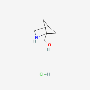 {2-Azabicyclo[2.1.1]hexan-1-yl}methanol hydrochloride