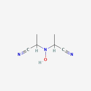 Propionitrile, 2,2'-(hydroxyimino)di-