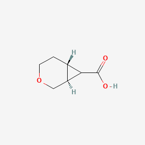 (1R*,6S*)-3-Oxabicyclo[4.1.0]heptane-7-carboxylic acid