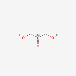 molecular formula C3H6O3 B14136532 1,3-Dihydroxy-2-propanone-2-13C CAS No. 82425-97-6