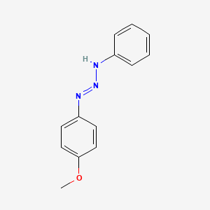 (1E)-1-(4-Methoxyphenyl)-3-phenyltriaz-1-ene