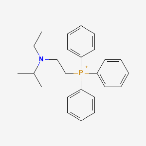 {2-[Di(propan-2-yl)amino]ethyl}(triphenyl)phosphanium