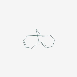 molecular formula C11H14 B14136613 Bicyclo[4.4.1]undeca-1,5,8-triene CAS No. 88816-30-2