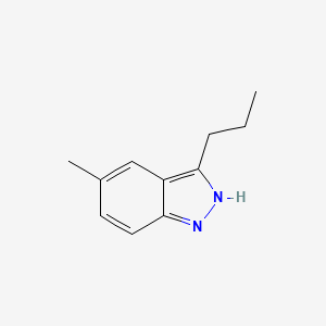 5-Methyl-3-propyl-1H-indazole