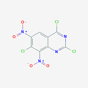 2,4,7-Trichloro-6,8-dinitroquinazoline