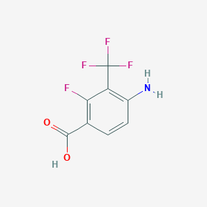 4-Amino-2-fluoro-3-(trifluoromethyl)benzoic acid