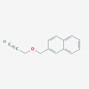 molecular formula C14H12O B14136693 (2-Naphthylmethyl)propargyl ether 