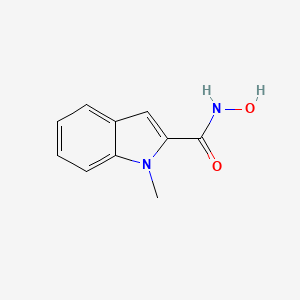 molecular formula C10H10N2O2 B14136701 N-Hydroxy-1-methyl-1H-indole-2-carboxamide CAS No. 89175-11-1