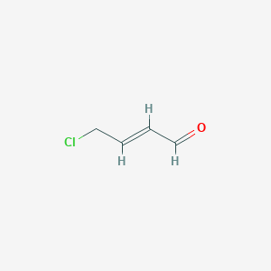 molecular formula C4H5ClO B14136739 (2E)-4-chloro-2-butenal CAS No. 31930-38-8