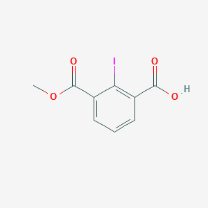 2-Iodo-3-(methoxycarbonyl)benzoic acid