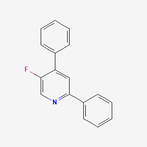 5-Fluoro-2,4-diphenylpyridine