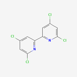 molecular formula C10H4Cl4N2 B14136830 4,4',6,6'-Tetrachloro-2,2'-bipyridine CAS No. 85591-66-8