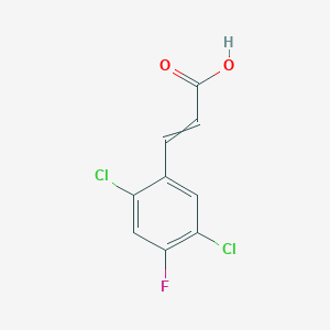 2,5-Dichloro-4-fluorocinnamic acid