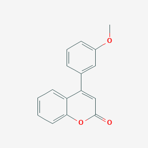 4-(3-Methoxyphenyl)-2H-chromen-2-one