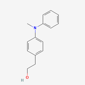 molecular formula C15H17NO B14136891 4-(Methylphenylamino)benzeneethanol 