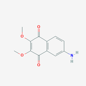 6-Amino-2,3-dimethoxynaphthalene-1,4-dione