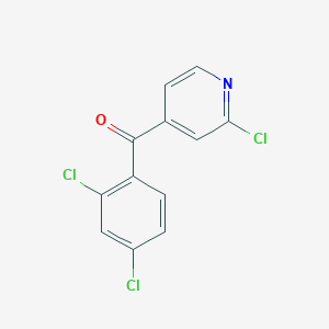 (2-Chloro-4-pyridinyl)(2,4-dichlorophenyl)methanone