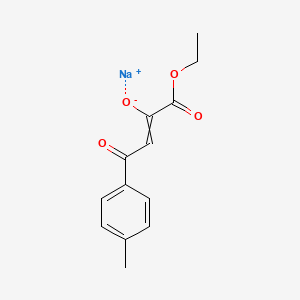 Sodium;1-ethoxy-4-(4-methylphenyl)-1,4-dioxobut-2-en-2-olate