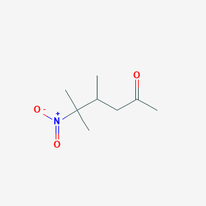 4,5-Dimethyl-5-nitrohexan-2-one