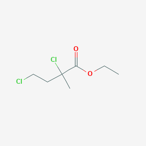 Ethyl 2,4-dichloro-2-methylbutanoate