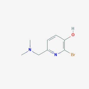 2-Bromo-6-[(dimethylamino)methyl]pyridin-3-ol