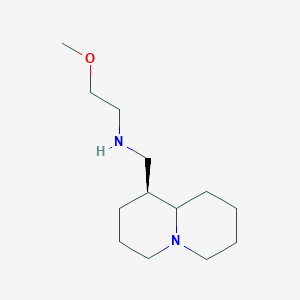 (2-Methoxyethyl)[(1s)-octahydro-2h-quinolizin-1-ylmethyl]amine