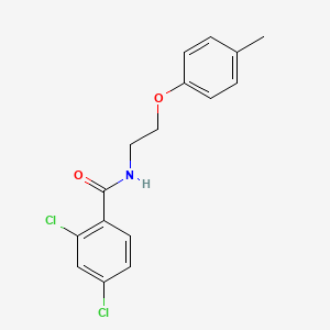 2,4-dichloro-N-[2-(4-methylphenoxy)ethyl]benzamide