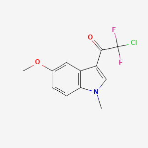 2-Chloro-2,2-difluoro-1-(5-methoxy-1-methyl-1H-indol-3-yl)ethan-1-one