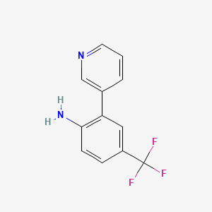 2-(Pyridin-3-yl)-4-(trifluoromethyl)aniline