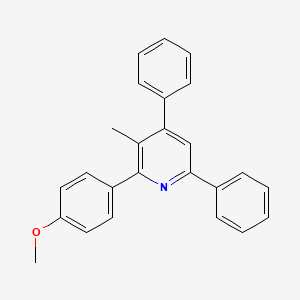 2-(4-Methoxyphenyl)-3-methyl-4,6-diphenylpyridine